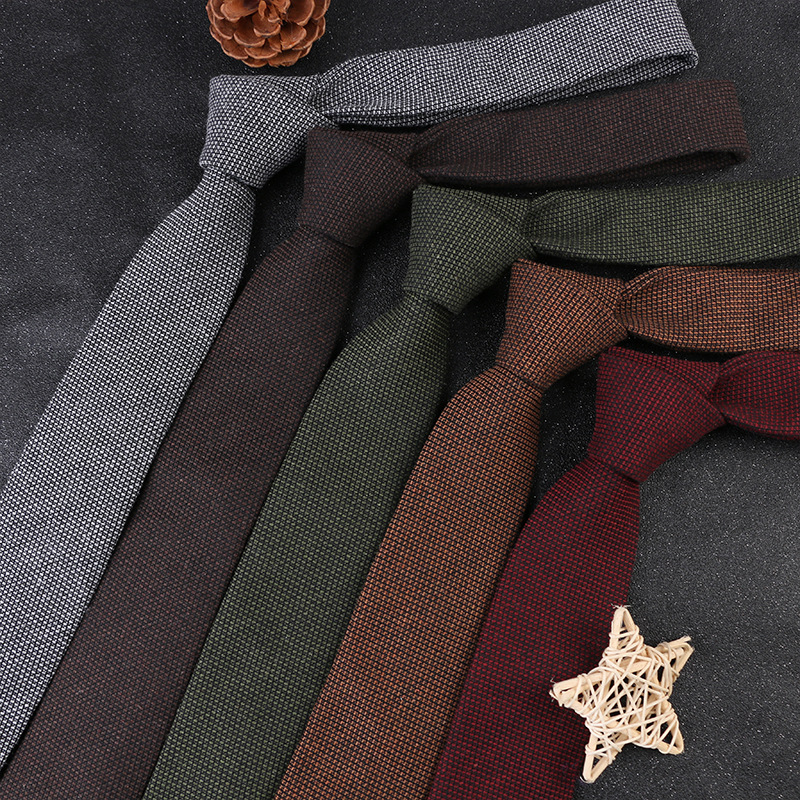 Wholesale Men Business Formal Wear 6cm Cotton N...