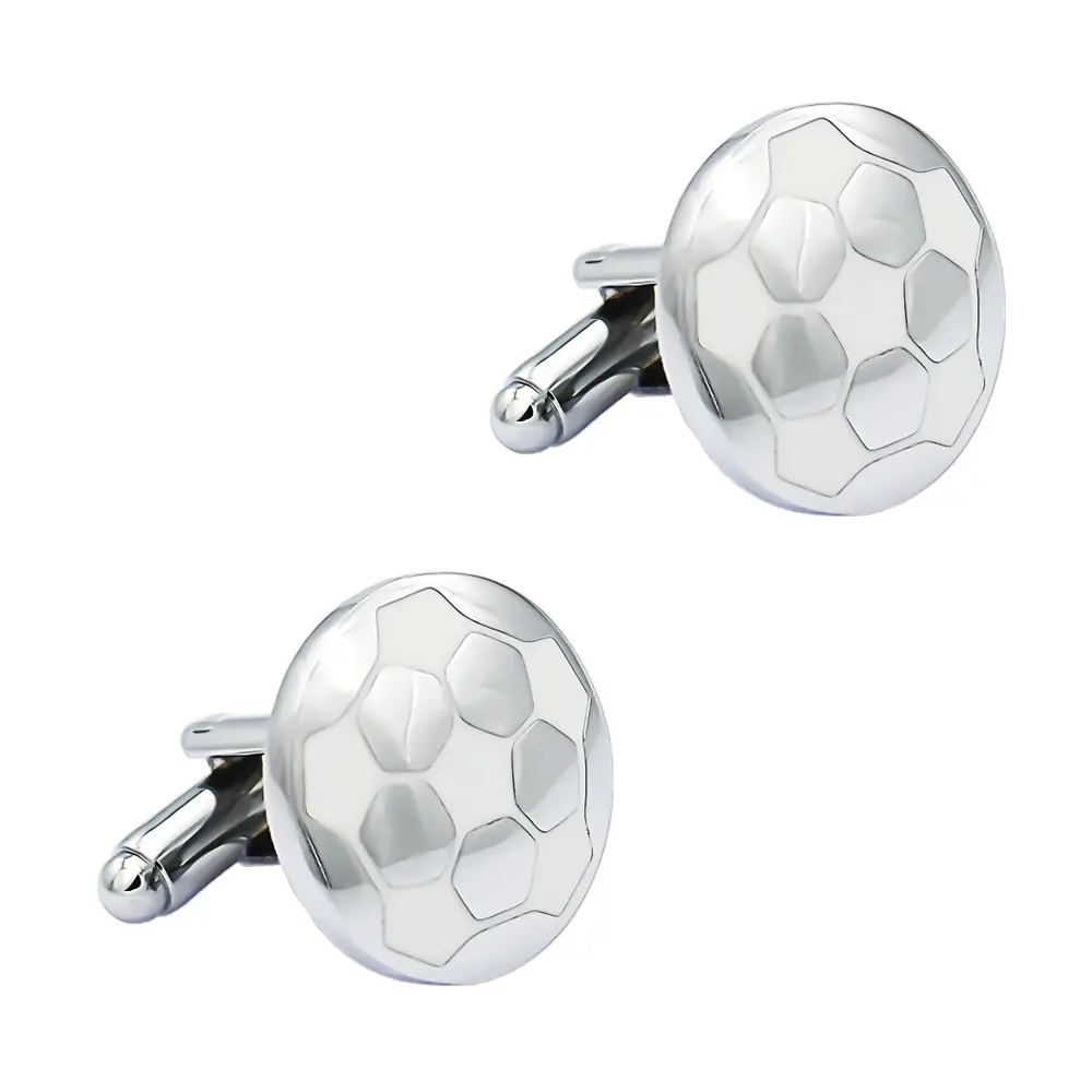 Factory Wholesale Rund White & Silver Football ...