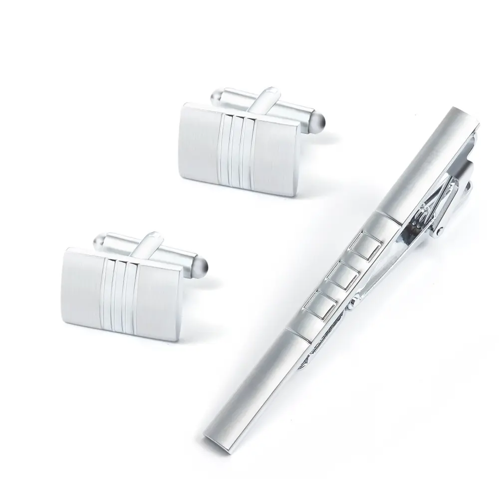 Wholesale Simple Elegant Silver Plated Metal Ti...