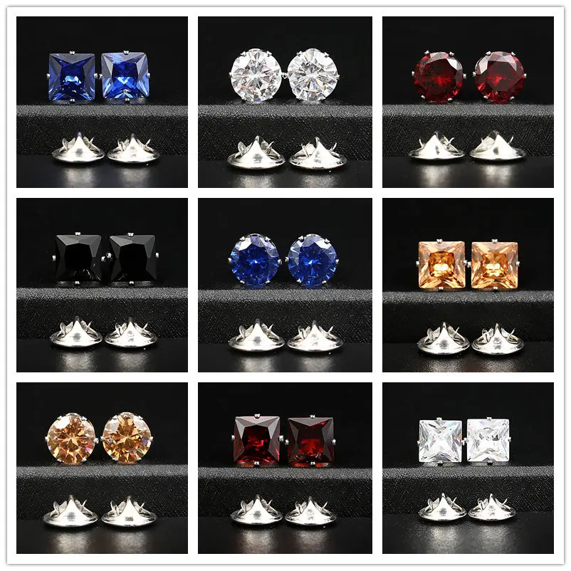 Stylish Crystal Zircon Lapel Pin for Men Suit Unisex Fashion Men Jewelry Pins Wholesale BC-1008