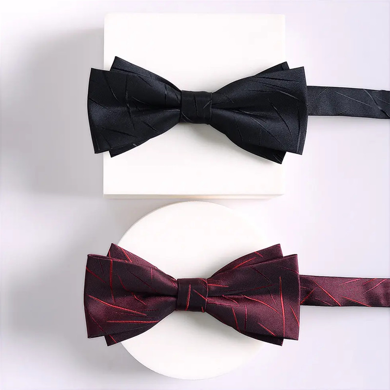 Classic Party Wedding Polyester Adjustable Bow Ties for Suit03.jpg