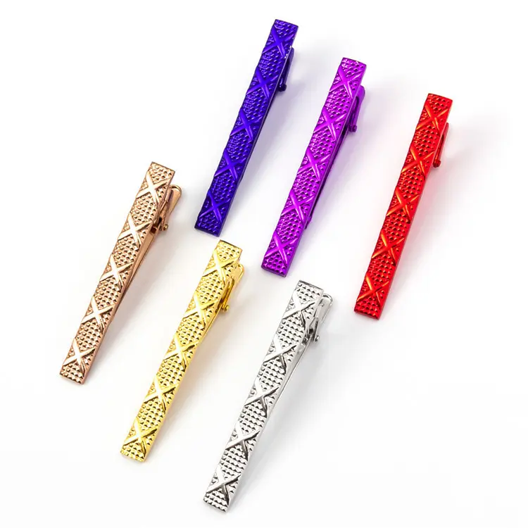 Metal Tie Clips Set For Men Business Suit Fashion Tie Clips Wedding Men Accessories Valentine Gift TL1134