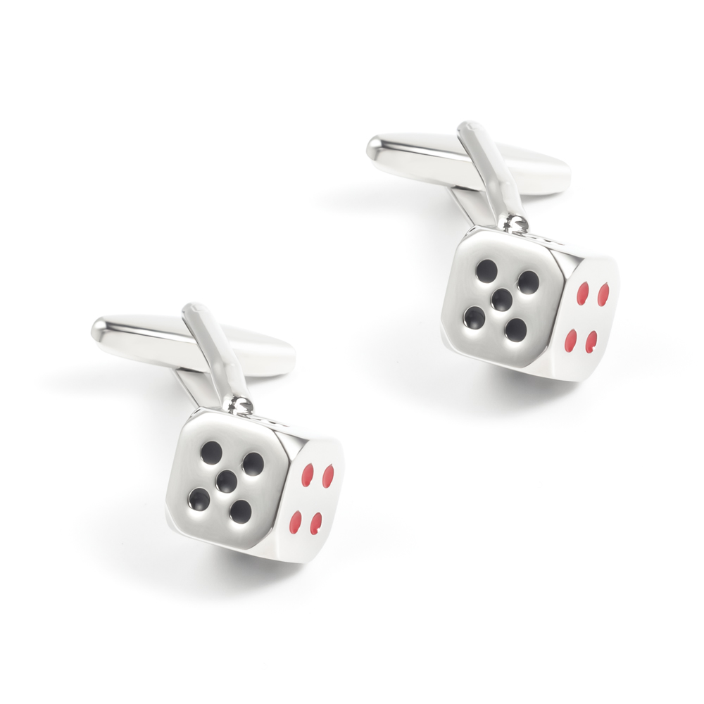 Wholesale Funny Game Dice Cufflinks  Men's Suit...